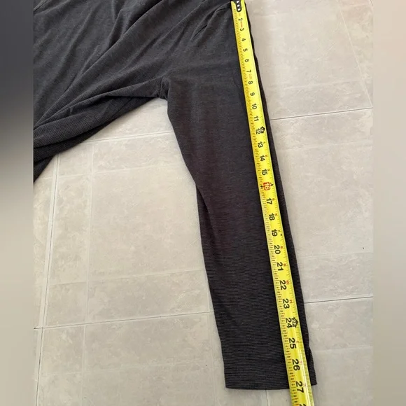 GUESS Charcoal Long Sleeve Henley Shirt - Picture 7 of 9